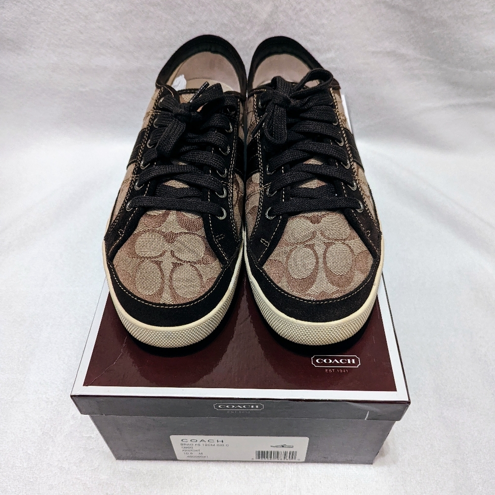 Coach Brad Sneaker (Q900) Khaki/Chestnut